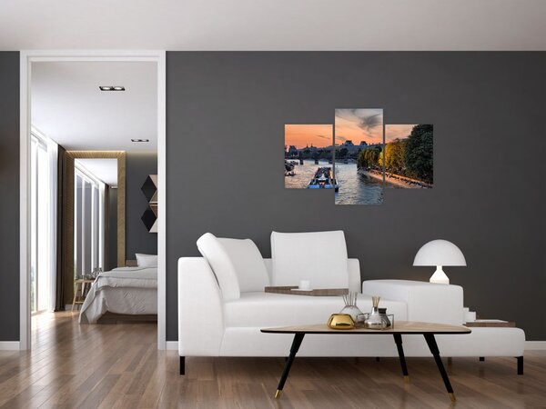 Tablou - gondole italiene (90x60 cm)