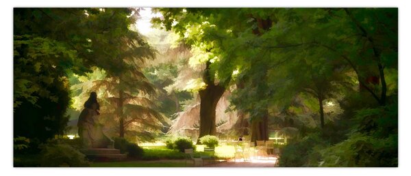 Tablou cu parc (120x50 cm)