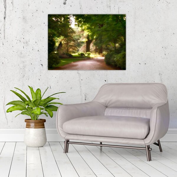 Tablou cu parc (70x50 cm)
