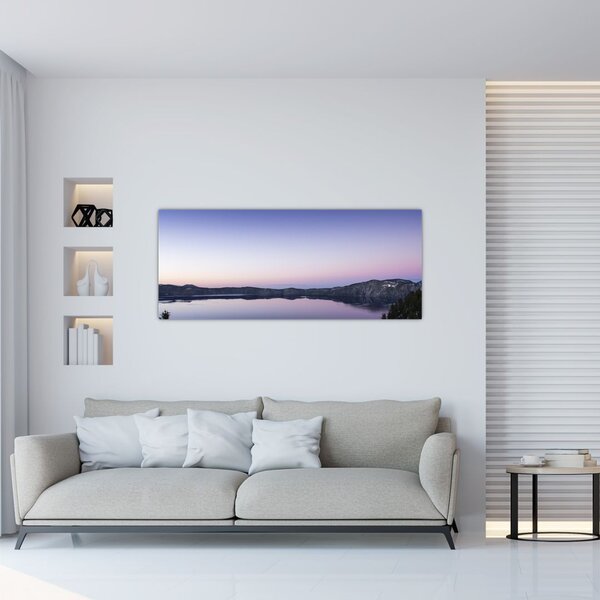 Tablou cu lac (120x50 cm)