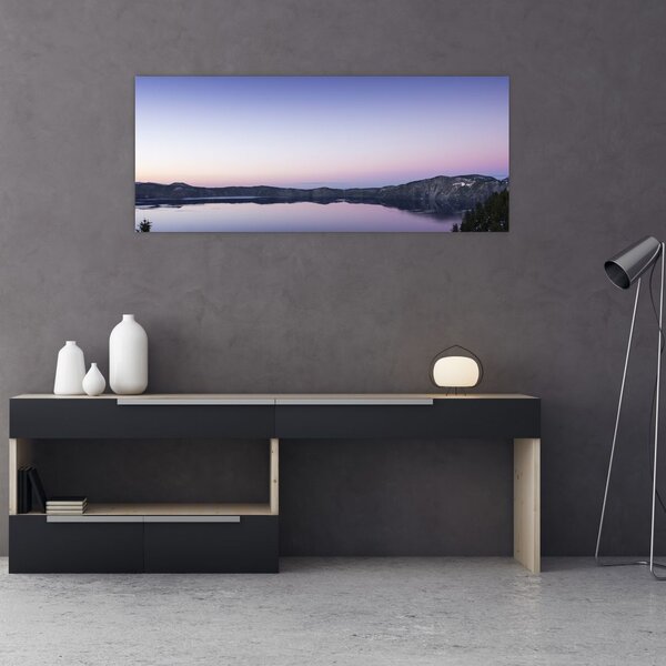 Tablou cu lac (120x50 cm)