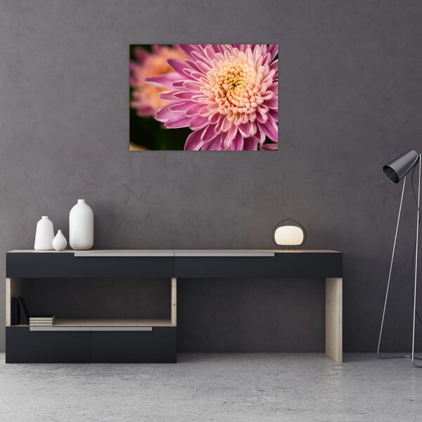 Tablou detailat cu flori (70x50 cm)