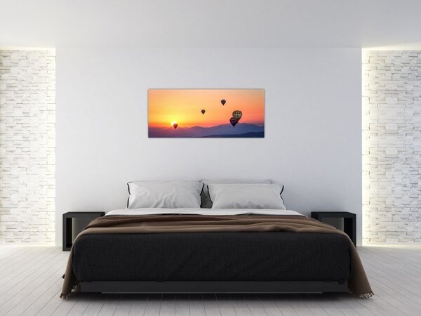 Tablou cu baloane de aer cald (120x50 cm)