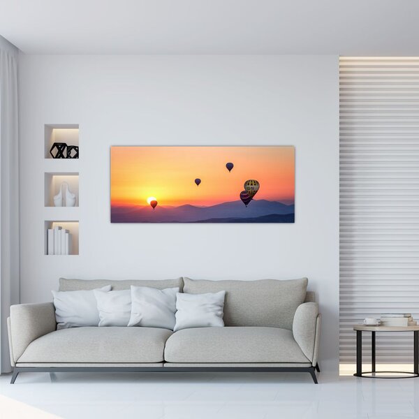 Tablou cu baloane de aer cald (120x50 cm)