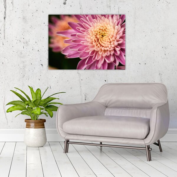 Tablou detailat cu flori (70x50 cm)