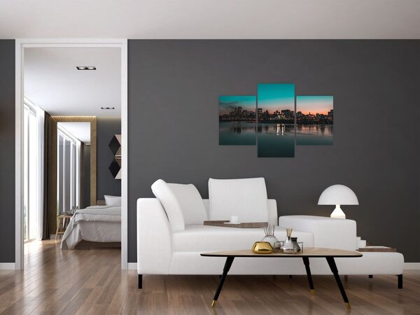 Tablou cu oraș mare (90x60 cm)