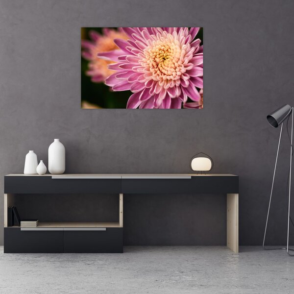 Tablou detailat cu flori (90x60 cm)