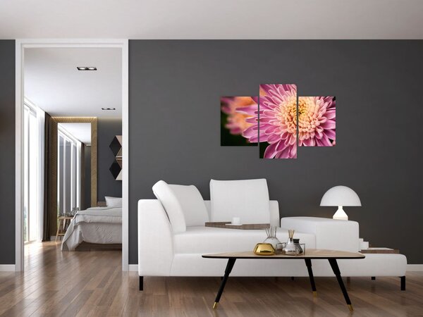 Tablou detailat cu flori (90x60 cm)
