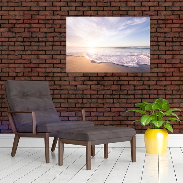 Tablou cu plaja cu nisip (90x60 cm)