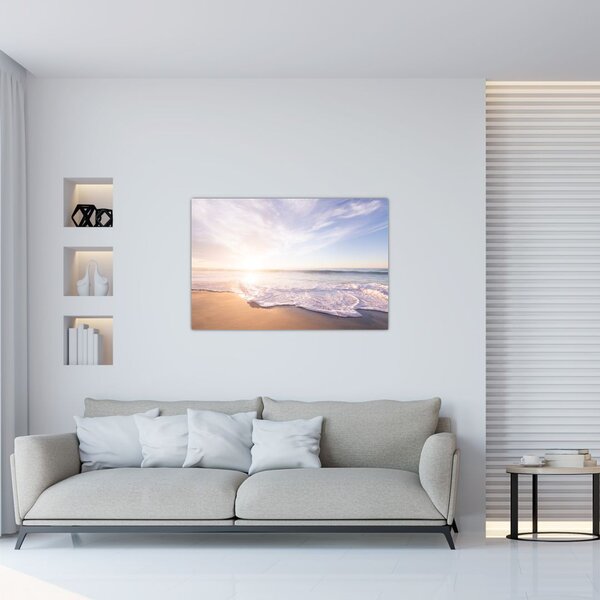 Tablou cu plaja cu nisip (90x60 cm)