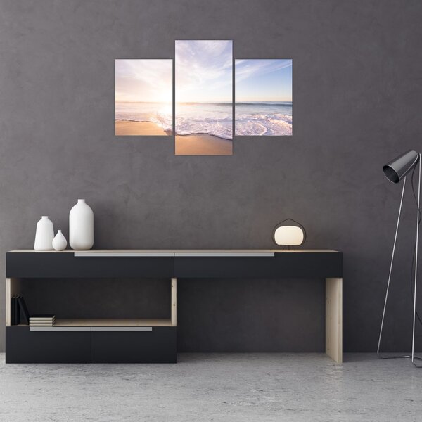 Tablou cu plaja cu nisip (90x60 cm)