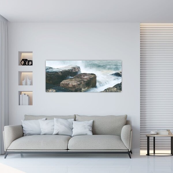 Tablou - puterea apei (120x50 cm)