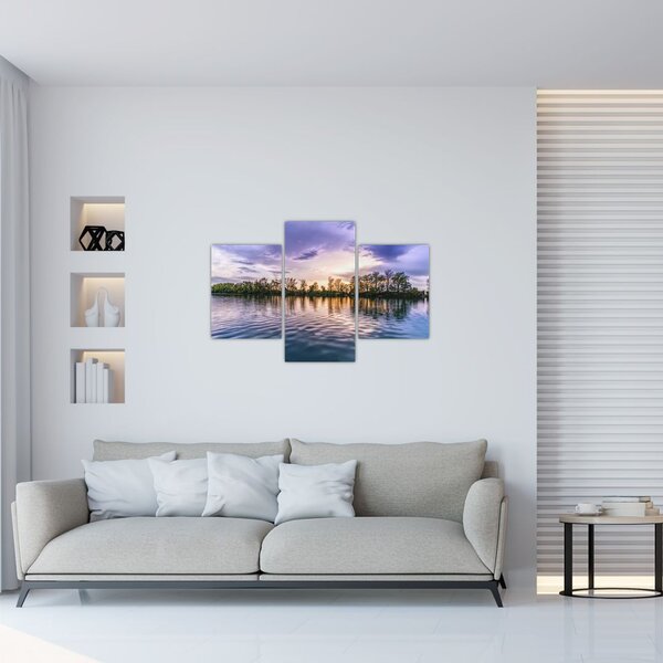 Tablou cu lac (90x60 cm)