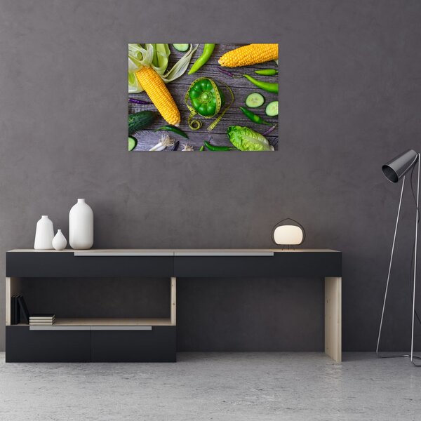 Tablou cu legume (70x50 cm)