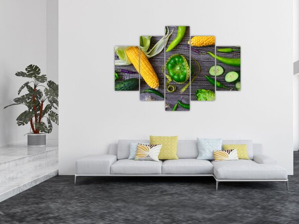 Tablou cu legume (150x105 cm)