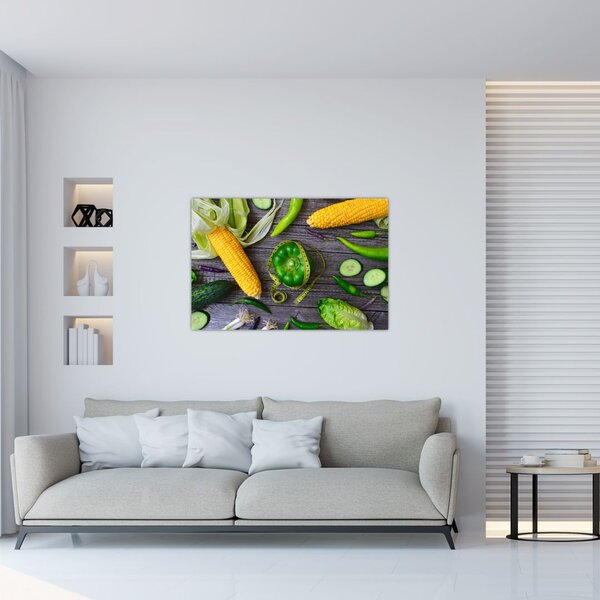 Tablou cu legume (90x60 cm)