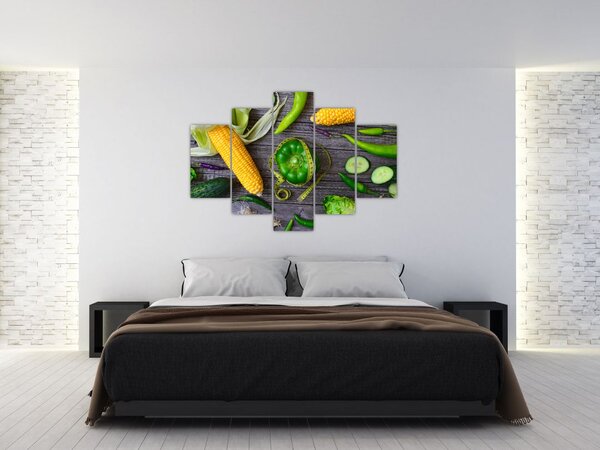 Tablou cu legume (150x105 cm)
