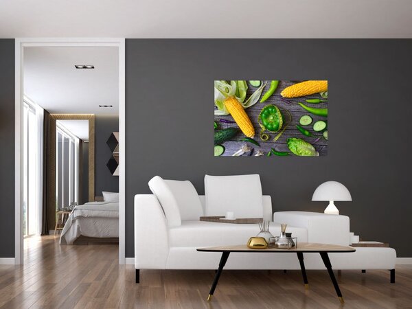 Tablou cu legume (90x60 cm)