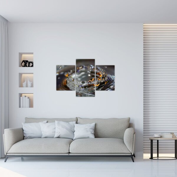 Tablou cu brățara din picături de apă (90x60 cm)