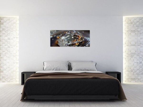 Tablou cu brățara din picături de apă (120x50 cm)