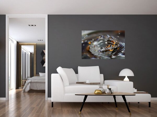 Tablou cu brățara din picături de apă (90x60 cm)