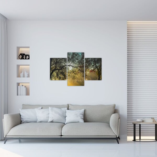 Tablou cu răsărit de soare (90x60 cm)