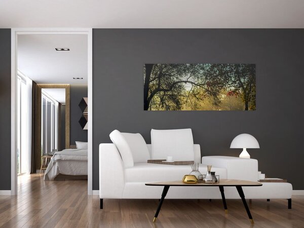 Tablou cu răsărit de soare (120x50 cm)