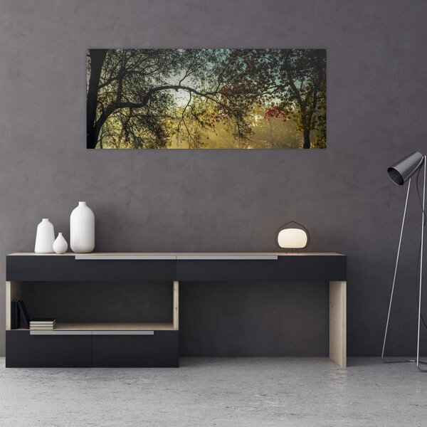 Tablou cu răsărit de soare (120x50 cm)
