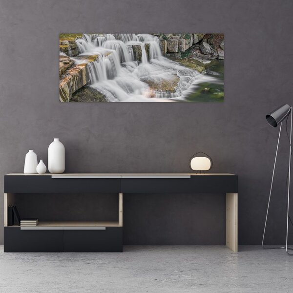 Tablou cu cascade (120x50 cm)