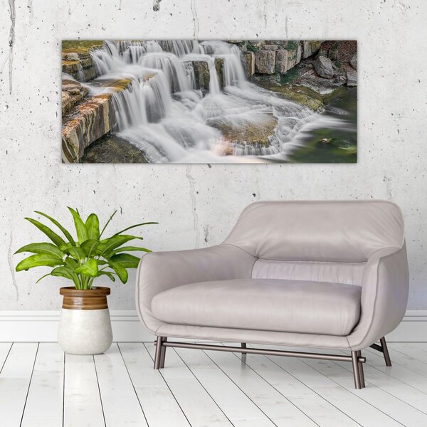 Tablou cu cascade (120x50 cm)