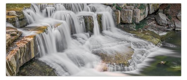 Tablou cu cascade (120x50 cm)
