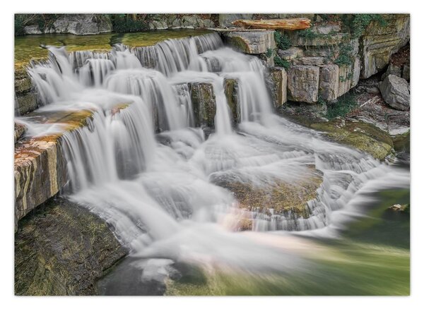 Tablou cu cascade (70x50 cm)