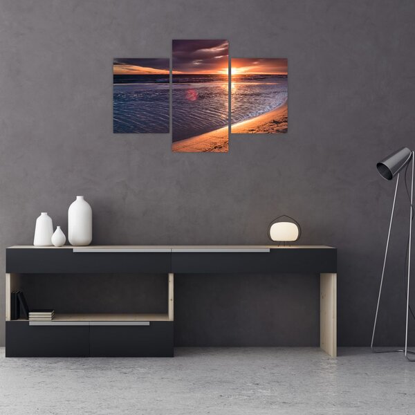Tablou cu apus de soare (90x60 cm)