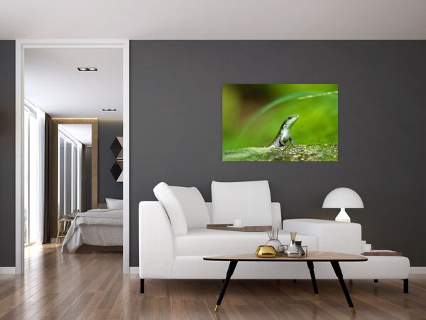 Tablou cu șopârlă (90x60 cm)