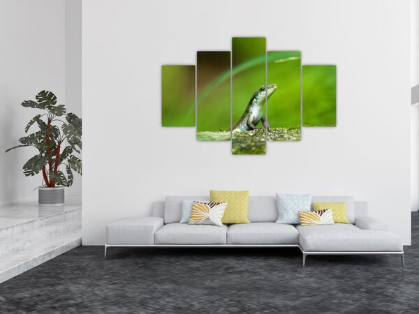 Tablou cu șopârlă (150x105 cm)