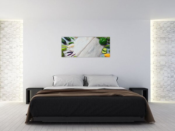 Tablou legumele (120x50 cm)