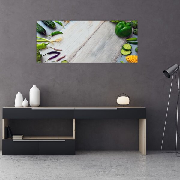 Tablou legumele (120x50 cm)
