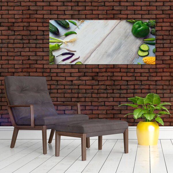 Tablou legumele (120x50 cm)