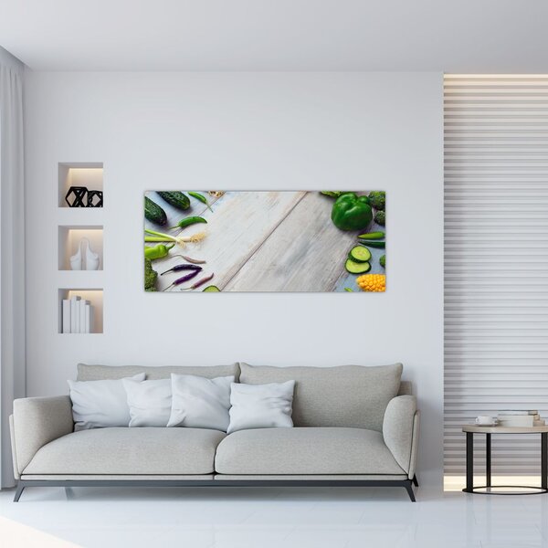 Tablou legumele (120x50 cm)