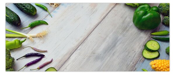 Tablou legumele (120x50 cm)