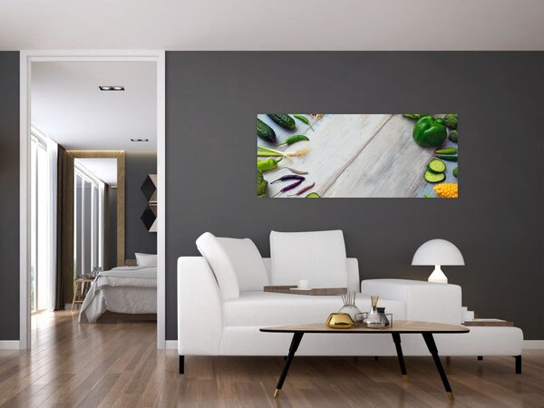 Tablou legumele (120x50 cm)