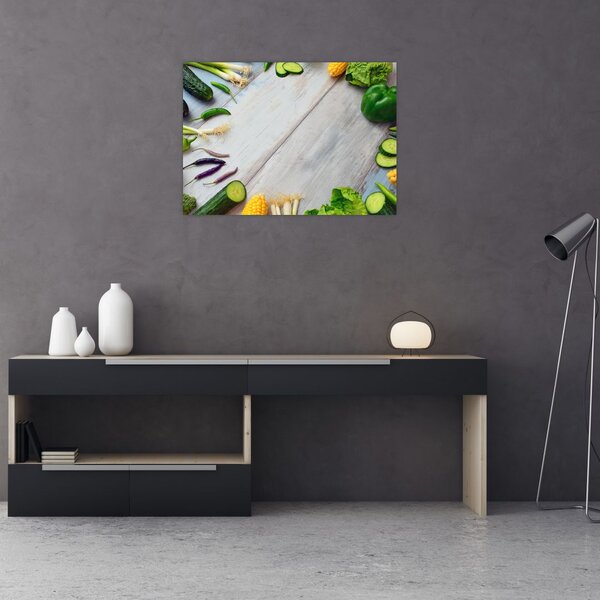 Tablou legumele (70x50 cm)