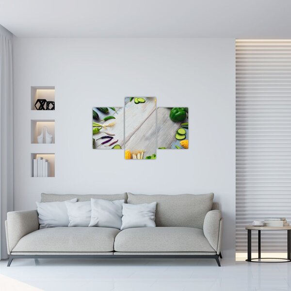 Tablou legumele (90x60 cm)