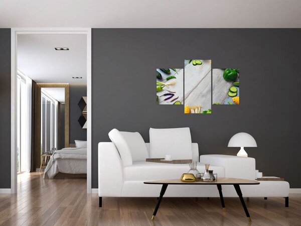 Tablou legumele (90x60 cm)