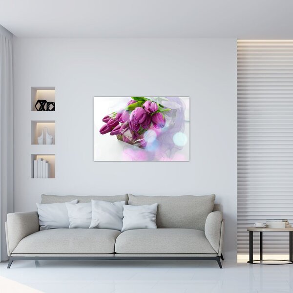 Tablou - buchet de lalele (90x60 cm)