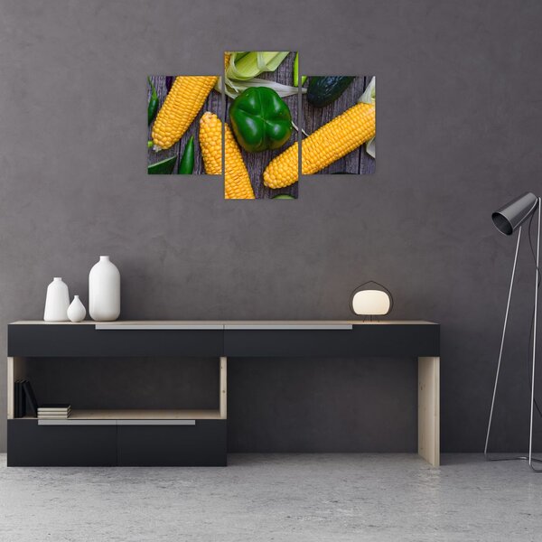 Tablou cu legume (90x60 cm)