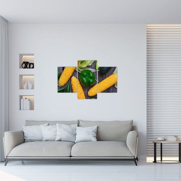 Tablou cu legume (90x60 cm)