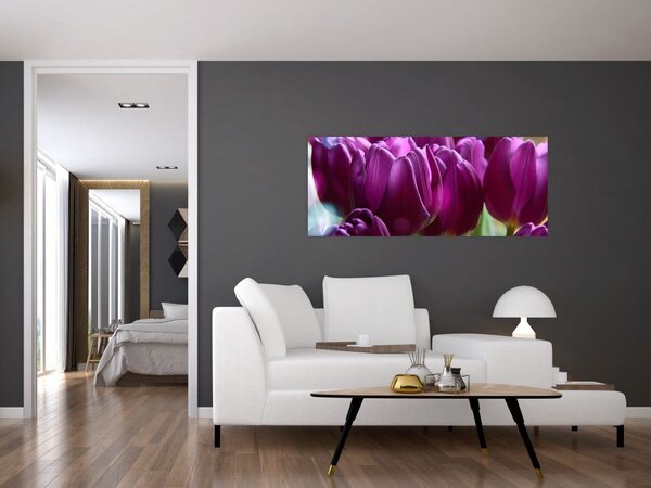 Tablou cu lalele (120x50 cm)
