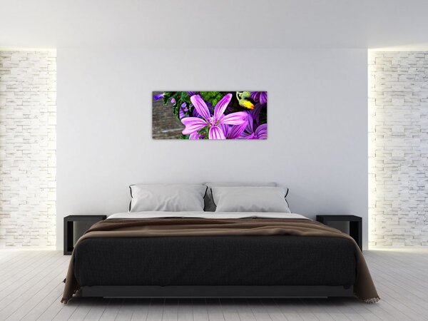 Tablou -flori de câmp (120x50 cm)