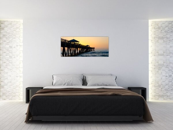 Tablou cu plaja (120x50 cm)